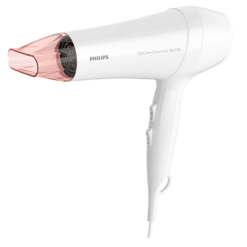 Sèche cheveux DryCare 1800W blanc PHILIPS - BHD017/40