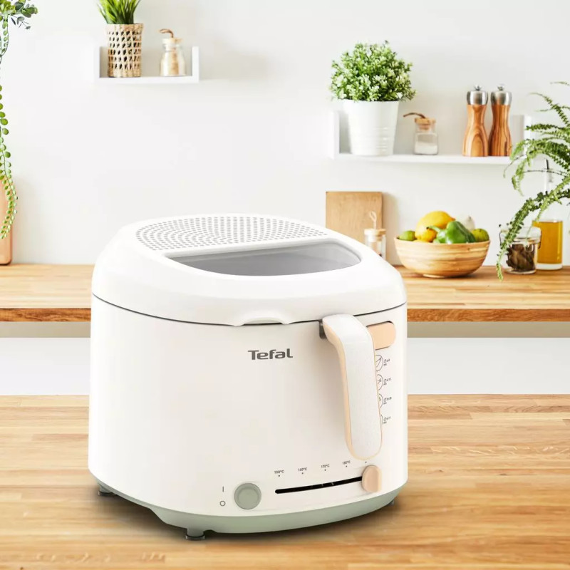 Friteuse électrique Uno Cocoon 1600W 1,8L Blanc - TEFAL - FF2030