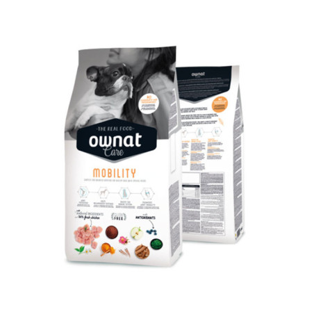 Croquettes pour chien sans gluten Care Mobility 3Kg - OWNAT - OCCMC514