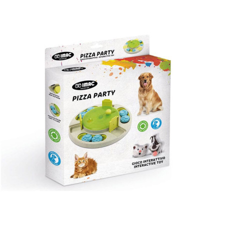 Jouet pour chien interactif Pizza Party - IMAC - IJIP267