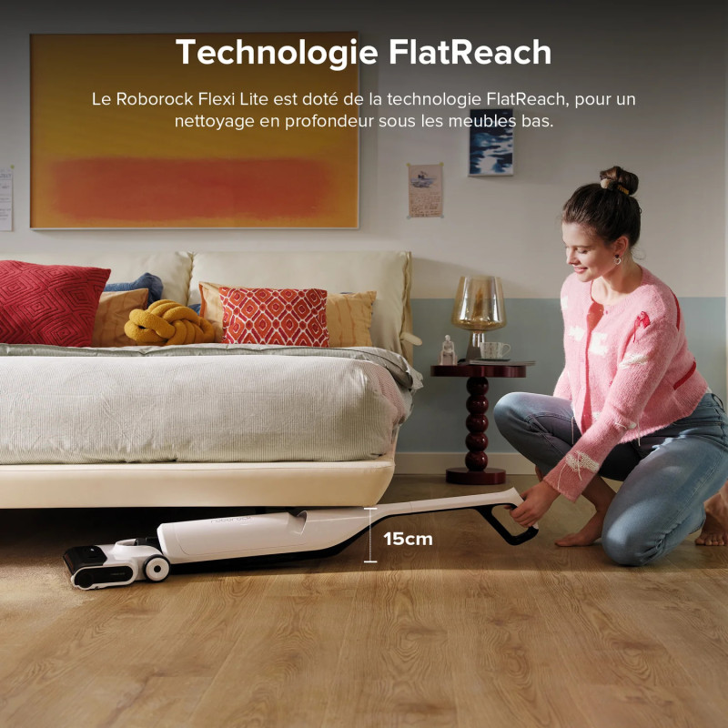 Aspirateur laveur - Roborock - Flexi lite