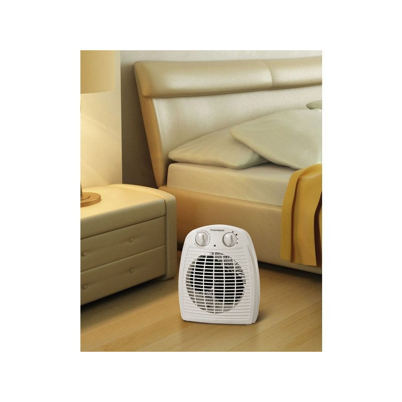 Radiateur soufflant électrique THSF022, THOMSON, 2000 W blanc