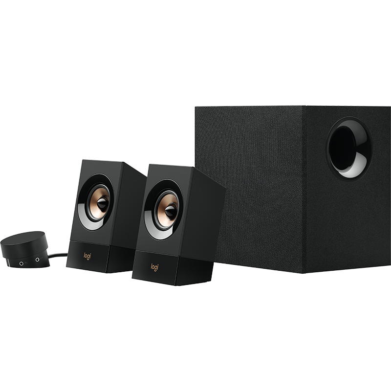 ENCEINTES AVEC CAISSON DE BASSES NOIR LOGITECH  - Z533