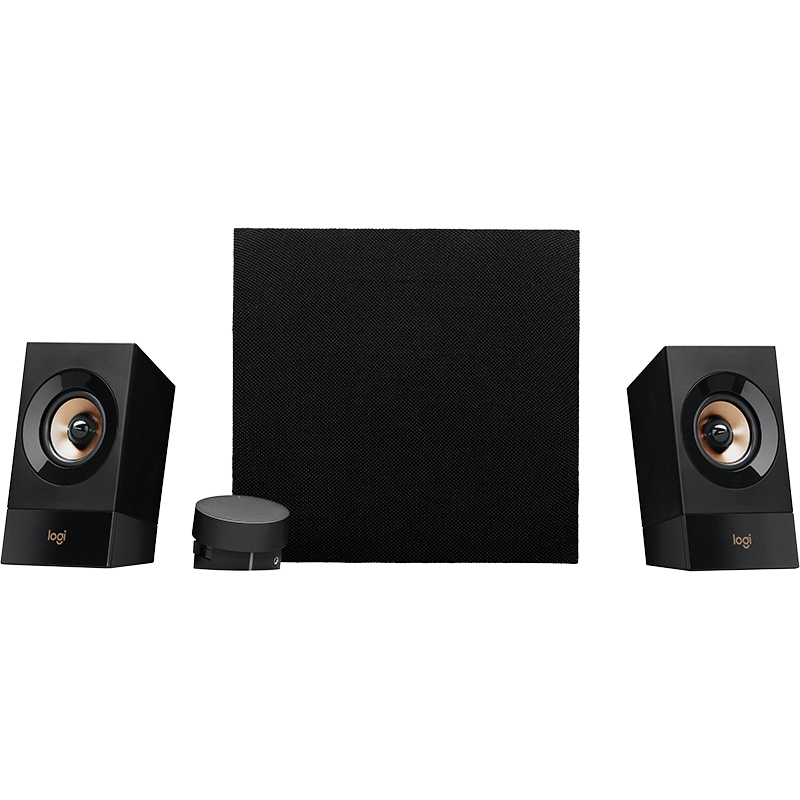 ENCEINTES AVEC CAISSON DE BASSES NOIR LOGITECH  - Z533