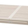 Table de jardin extensible - Axiome - HESPERIDE - Naturel - 8 personnes