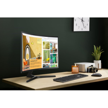 Écran PC led incurvé 24" Essential Monitor S3 - SAMSUNG - SAMMONS24C360EAU