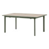 Table de jardin - Dilors - HESPERIDE - Vert  - 10 personnes