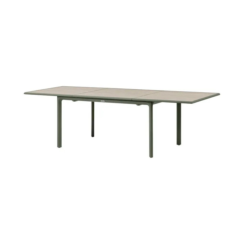 Table de jardin - Dilors - HESPERIDE - Vert  - 10 personnes