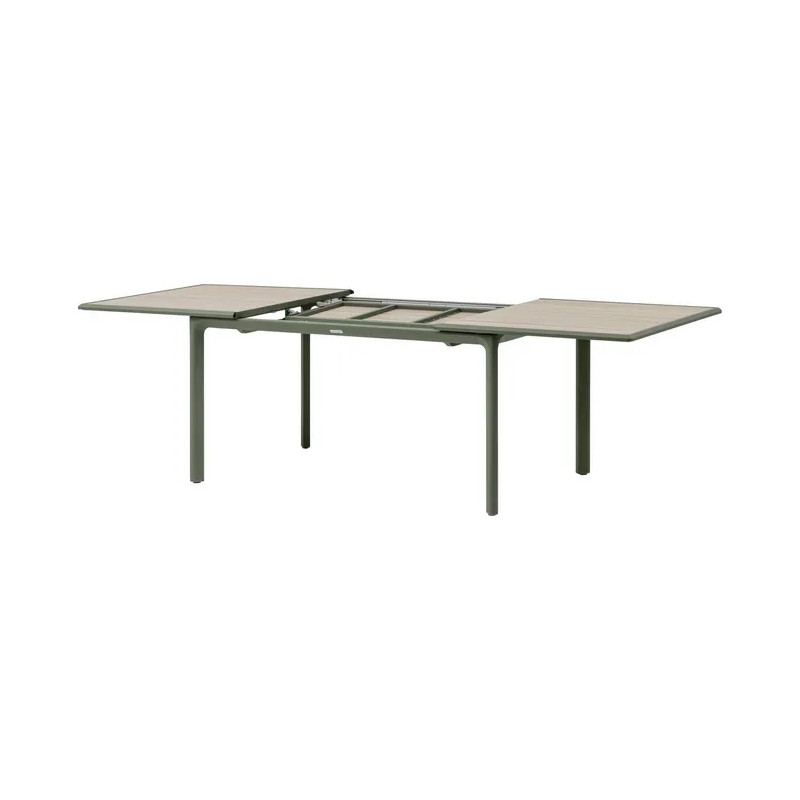 Table de jardin - Dilors - HESPERIDE - Vert  - 10 personnes