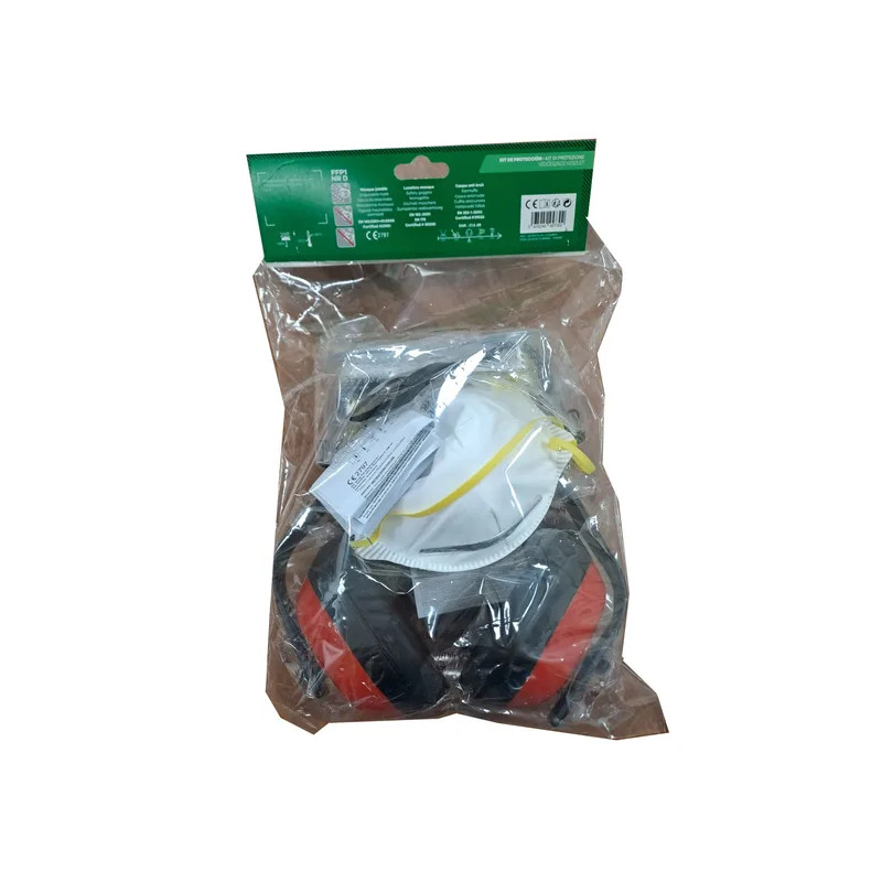 Kit de protection casque, masque et lunettes