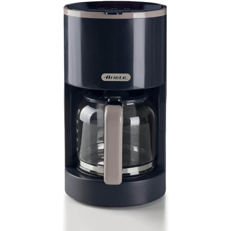 Cafetière à filtre 900W 12 tasses Noir - ARIETE - 1394