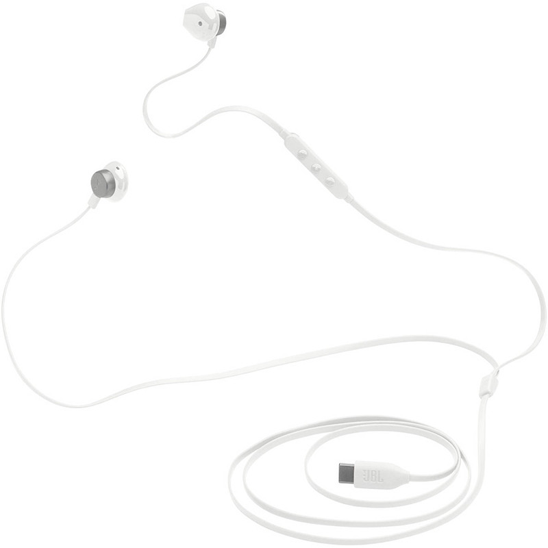 Écouteurs intra-auriculaires filaires Tune 305C Blanc - JBL - JBLT305CWHT
