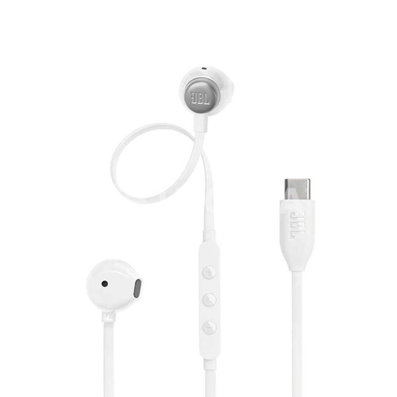 Écouteurs intra-auriculaires filaires Tune 305C Blanc - JBL - JBLT305CWHT