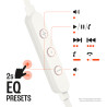 Écouteurs intra-auriculaires filaires Tune 305C Blanc - JBL - JBLT305CWHT