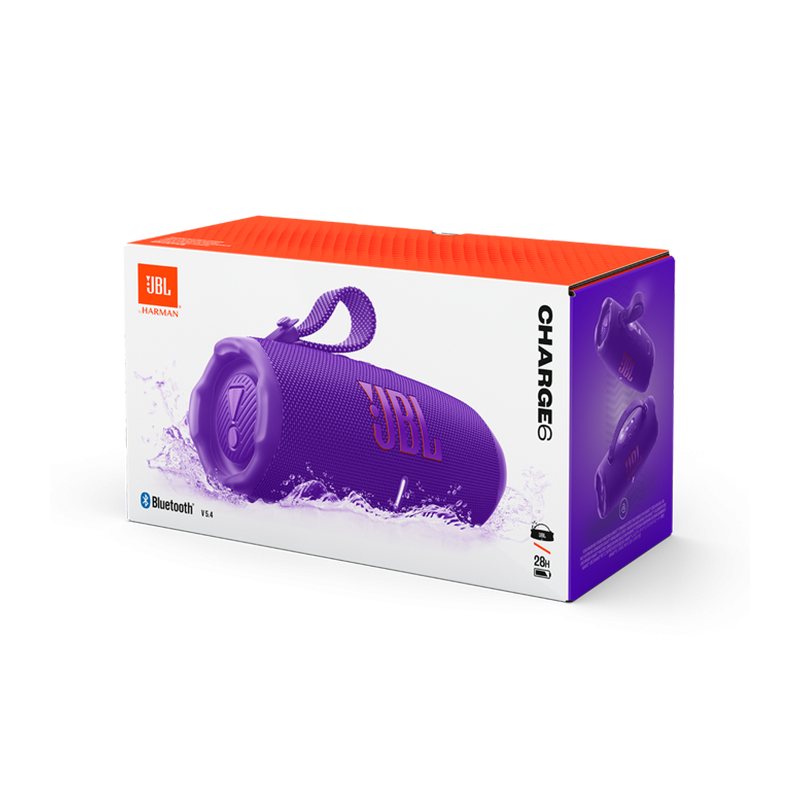 Enceinte portable Bluetooth Charge 6 Violet - JBL - JBLCHARGE6PUR