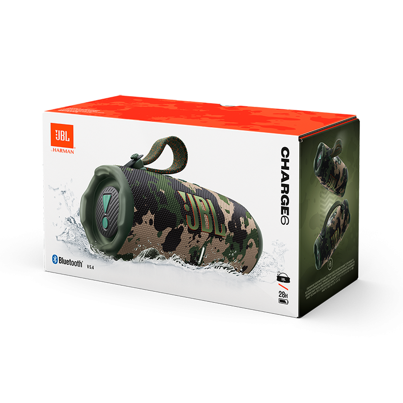 Enceinte portable Bluetooth Charge 6 Squad - JBL - JBLCHARGE6SQUAD