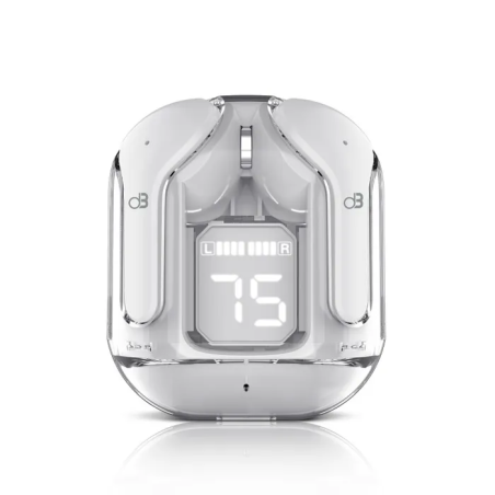 Écouteurs intra-auriculaires sans fil bluetooth True Wireless Blanc - DYNABASS - RX52_WHITE