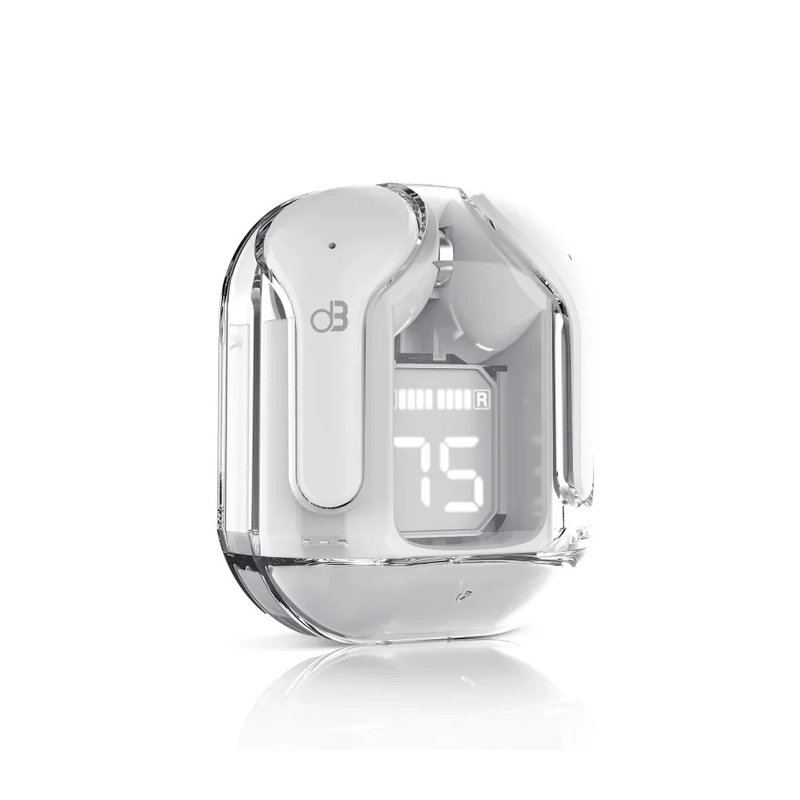 Écouteurs intra-auriculaires sans fil bluetooth True Wireless Blanc - DYNABASS - RX52_WHITE