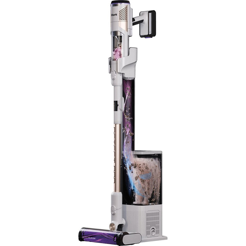 Aspirateur balai sans fil Detect Clean 240W Blanc/Or - SHARK - IW3612EU