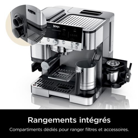 Machine à expresso Luxe Café 1650W Noir/Inox - NINJA - ES601EU
