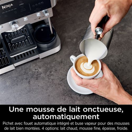 Machine à expresso Luxe Café 1650W Noir/Inox - NINJA - ES601EU