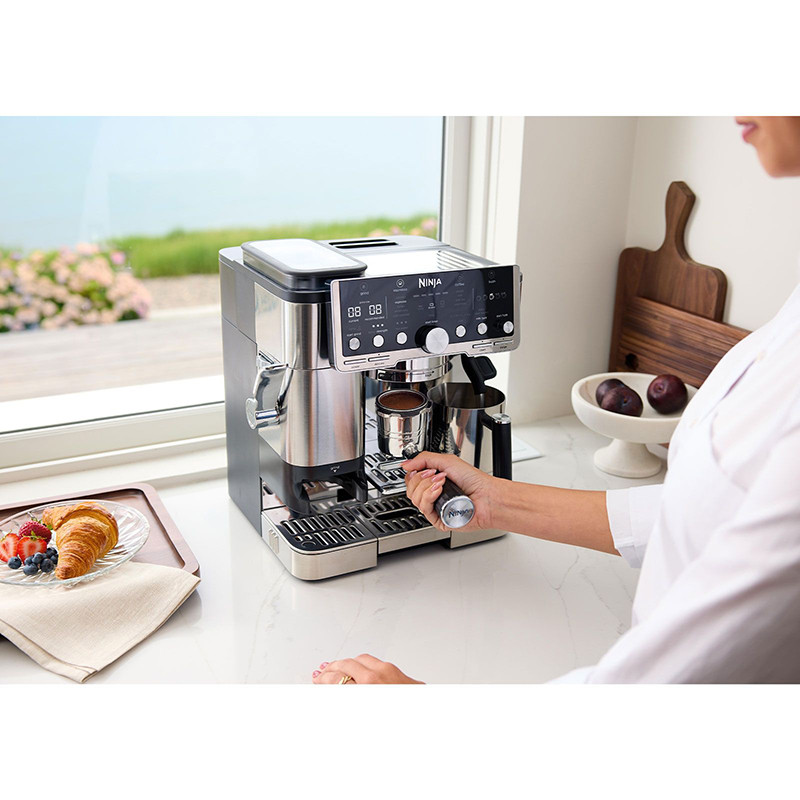 Machine à expresso Luxe Café Pro 1650W 2L Argent - NINJA - ES701EU