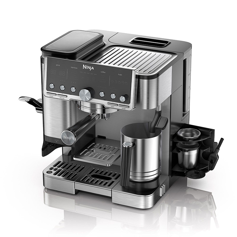 Machine à expresso Luxe Café Pro 1650W 2L Argent - NINJA - ES701EU