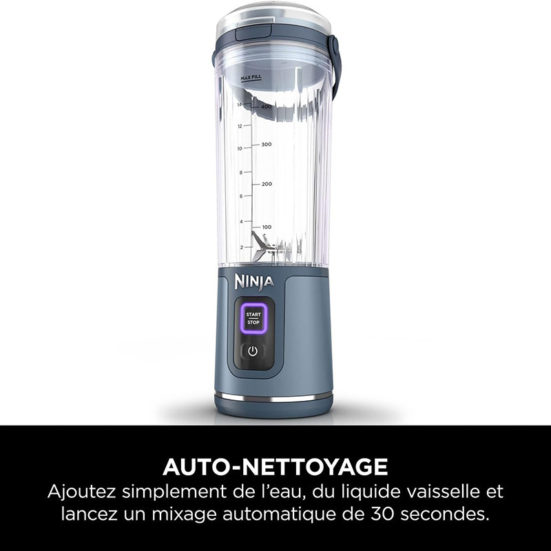 Blender portable Blast 530mL Bleu Denim - NINJA - BC151EUNV
