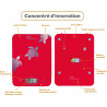 Balance de cuisine Happy Genius 10kg–1g Rouge/Tortues - LITTLE BALANCE - LB8709