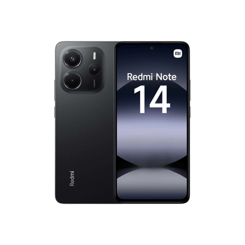 Smartphone Redmi Note 14 6/128Go midnight black - XIAOMI - XIANOTE14128MB