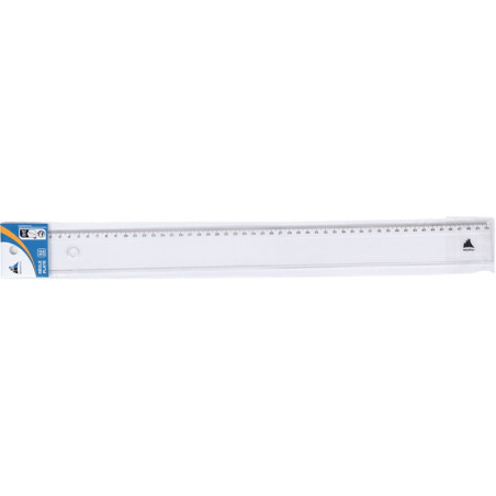 Règle plate cristal 50 cm - 352121