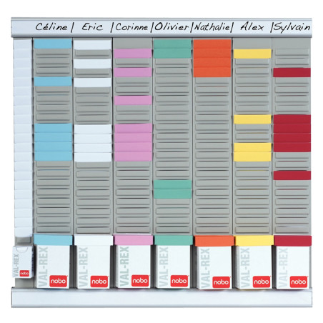 Paquet de 100 fiche planning indice 2 vert