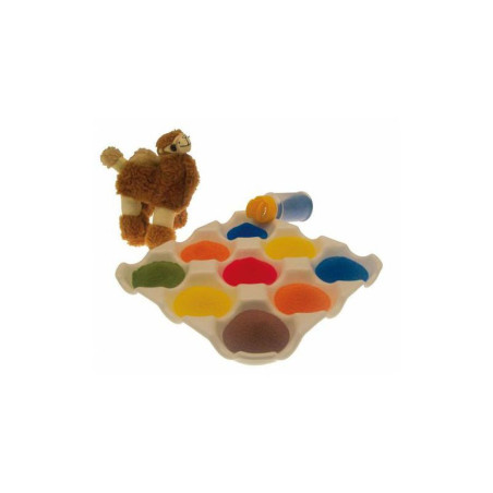 Lot de 6 sacs de 500 grammes de sable coloré + 6 salières vides