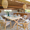 Table de jardin XENIA acacia