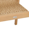 Fauteuil de salon de jardin TEMEIRA acacia et texaline