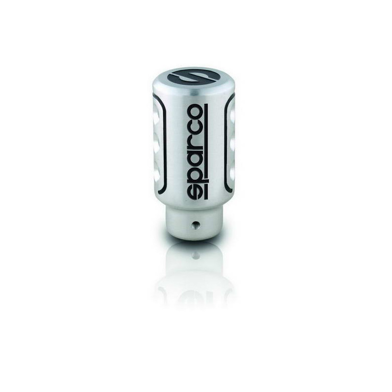 Pommeau de vitesse Racing Argent - SPARCO - OPC01030000
