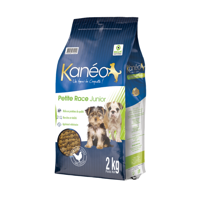 Croquettes chiot junior petites races 2kg - KANEO - KANPRJ02