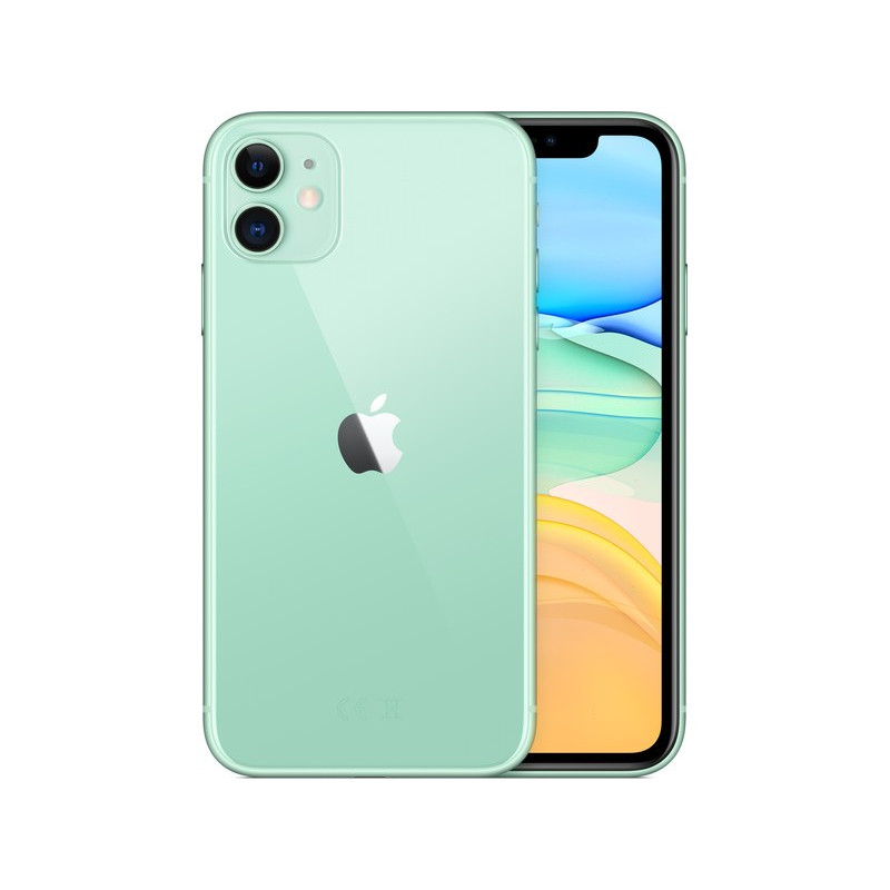 Bundle iphone 11 64Go + AirPod 2 reconditionné AB Vert - APPLE - BUNDLEIPH1164VERGZ