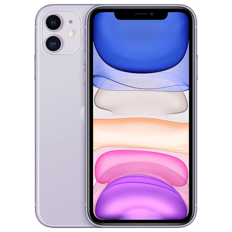 Bundle iphone 11 64Go + AirPod 2 reconditionné AB Violet - APPLE - BUNDLEIP1164PURGZ