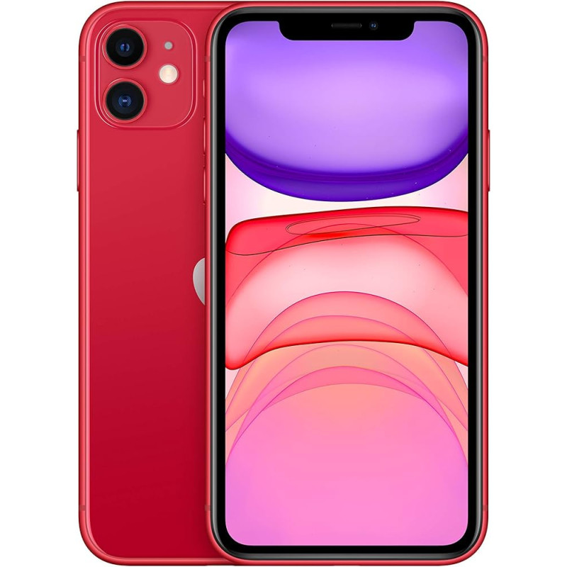 Bundle iphone 11 64Go + AirPod 2 reconditionné AB Rouge - APPLE - BUNDLEIPH1164REDGZ