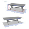 Table de jardin extensible - Axiome - HESPERIDE -  - 12 personnes