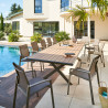 Table de jardin extensible - Axiome - HESPERIDE -  - 12 personnes