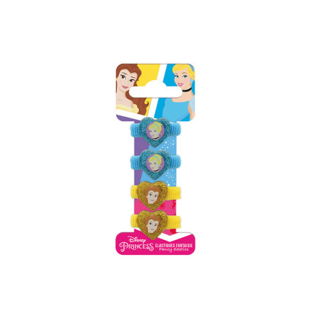 Élastiques à cheveux Princesse x4 - DISNEY - DIS7105