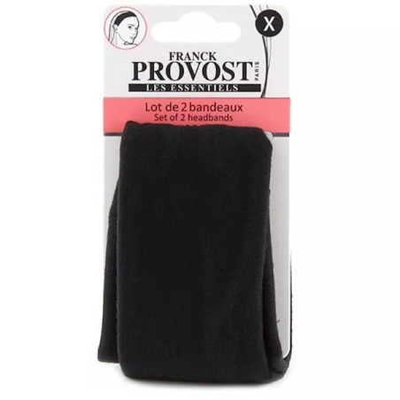Lot de 2 bandeaux pour cheveux Les Essentiels - FRANCK PROVOST - FRP0103