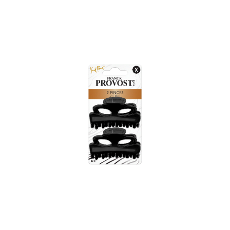Lot de 2 pinces à cheveux classique Noir - FRANCK PROVOST - FRP0218