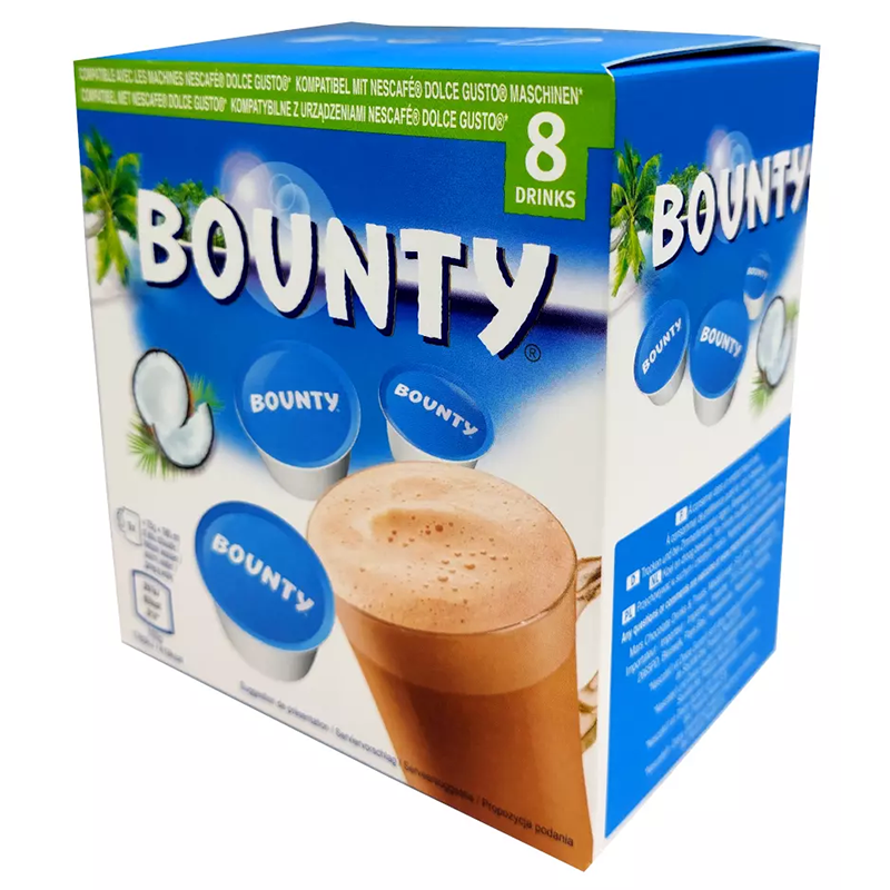 Capsules de chocolat chaud Dolce Gusto 8x15G - BOUNTY - MR90882