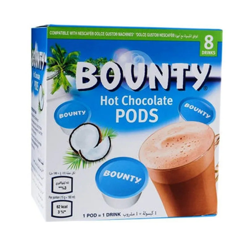 Capsules de chocolat chaud Dolce Gusto 8x15G - BOUNTY - MR90882