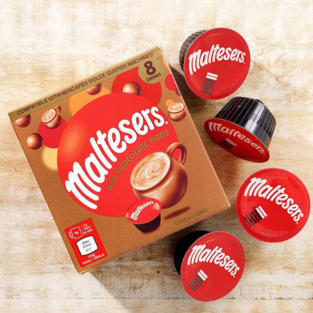 Capsules de chocolat chaud Dolce Gusto 8x15g - MALTESERS - MR790963