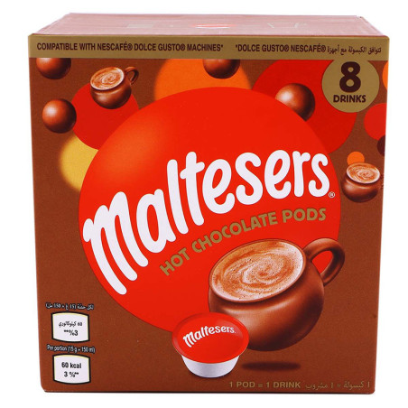 Capsules de chocolat chaud Dolce Gusto 8x15g - MALTESERS - MR790963