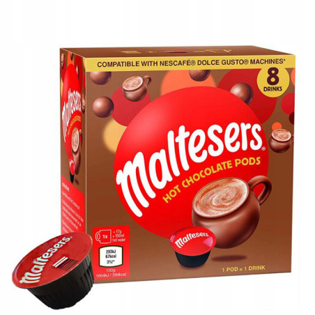 Capsules de chocolat chaud Dolce Gusto 8x15g - MALTESERS - MR790963